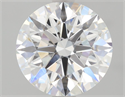 Del inventario de diamantes de laboratorio, 2.06 quilates, Redondo , Color E, claridad VVS2 y certificado IGI