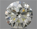 Diamante Natural 4.01 quilates, Redondo , Color M, claridad SI2 y certificado GIA