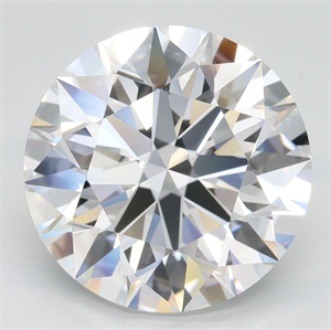 Picture of Lab Grown Diamond 5.01 Carats, Round with Excellent Cut, D Color, IF Clarity and Certified by GIA