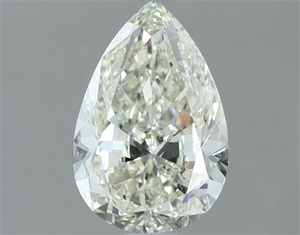 Foto Diamante Natural 1.50 quilates, De pera , Color J, claridad SI1 y certificado IGI de