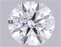 Del inventario de diamantes de laboratorio, 0.71 quilates, Redondo , Color D, claridad VVS2 y certificado IGI
