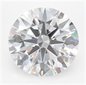 Lab Grown Diamond 3.24 Carats, Round with Ideal Cut, D Color, VVS1 Clarity and Certified by IGI
