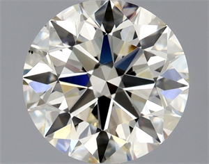 Picture of Natural Diamond 0.79 Carats, Round with Excellent Cut, L Color, VS2 Clarity and Certified by GIA