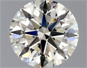 Natural Diamond 0.79 Carats, Round with Excellent Cut, L Color, VS2 Clarity and Certified by GIA