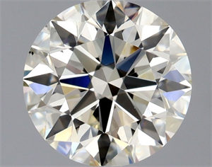 Picture of Natural Diamond 0.79 Carats, Round with Excellent Cut, L Color, VS2 Clarity and Certified by GIA