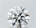 Del inventario de diamantes de laboratorio, 1.00 quilates, Redondo , Color D, claridad VVS2 y certificado IGI