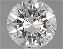 Natural Diamond 0.70 Carats, Round with Very Good Cut, G Color, I1 Clarity and Certified by GIA
