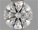 Natural Diamond 0.47 Carats, Round with Excellent Cut, G Color, VVS2 Clarity and Certified by GIA
