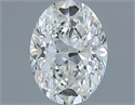 Diamante Natural 0.70 quilates, Ovalado , Color H, claridad VVS2 y certificado IGI