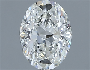 Foto Diamante Natural 0.70 quilates, Ovalado , Color H, claridad VVS2 y certificado IGI de