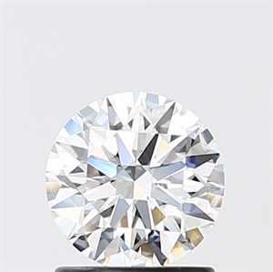 Picture of Lab Grown Diamond 1.11 Carats, Round with Ideal Cut, D Color, VVS2 Clarity and Certified by IGI