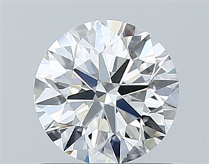 Picture of Natural Diamond 0.70 Carats, Round with Excellent Cut, G Color, VS2 Clarity and Certified by GIA