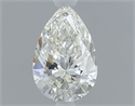 Natural Diamond 0.40 Carats, Pear with  Cut, I Color, VS2 Clarity and Certified by GIA