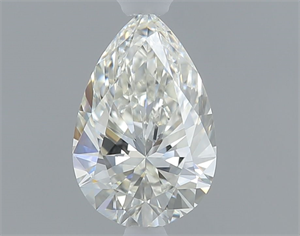 Picture of Natural Diamond 0.40 Carats, Pear with  Cut, I Color, VS2 Clarity and Certified by GIA