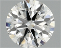 Lab Grown Diamond 1.47 Carats, Round with Excellent Cut, H Color, VS2 Clarity and Certified by IGI