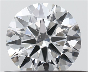 Picture of Natural Diamond 0.40 Carats, Round with Excellent Cut, F Color, SI1 Clarity and Certified by IGI