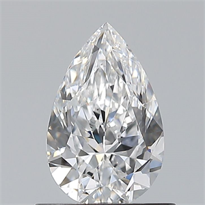 Picture of Natural Diamond 0.70 Carats, Pear with  Cut, E Color, VS2 Clarity and Certified by GIA