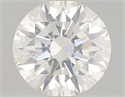 Natural Diamond 0.71 Carats, Round with Excellent Cut, I Color, I1 Clarity and Certified by GIA