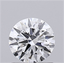 Del inventario de diamantes de laboratorio, 0.73 quilates, Redondo , Color D, claridad VVS1 y certificado IGI