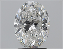 Natural Diamond 2.01 Carats, Oval with  Cut, F Color, VS2 Clarity and Certified by GIA