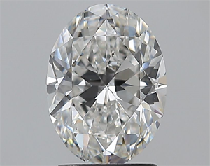 Picture of Natural Diamond 2.01 Carats, Oval with  Cut, F Color, VS2 Clarity and Certified by GIA