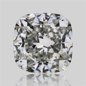Picture of Natural Diamond 0.72 Carats, Cushion with  Cut, J Color, VVS1 Clarity and Certified by GIA