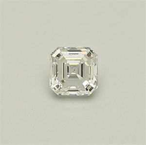 Picture of Natural Diamond 0.30 Carats, Asscher with  Cut, F Color, VS2 Clarity and Certified by GIA
