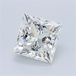 Foto Diamante Natural 0.92 quilates, Princesa , Color I, claridad VS2 y certificado GIA de