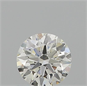 Diamante Natural 0.55 quilates, Redondo , Color J, claridad VVS2 y certificado GIA
