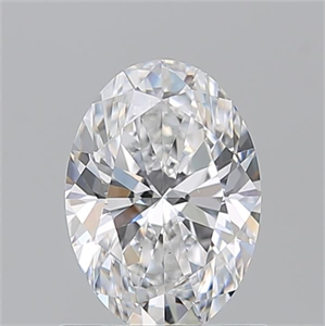 Picture of Natural Diamond 1.01 Carats, Oval with  Cut, D Color, VS1 Clarity and Certified by GIA