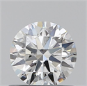 Diamante Natural 0.56 quilates, Redondo , Color F, claridad VVS2 y certificado GIA