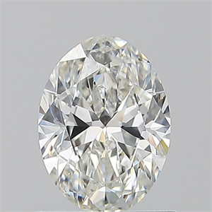 Foto Diamante Natural 0.90 quilates, Ovalado , Color H, claridad SI1 y certificado GIA de