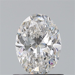 Foto Diamante Natural 0.80 quilates, Ovalado , Color F, claridad VVS1 y certificado GIA de