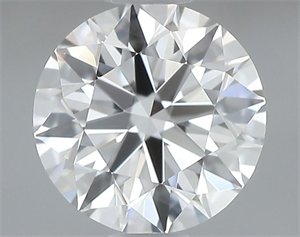 Picture of Natural Diamond 0.74 Carats, Round with Excellent Cut, I Color, VVS1 Clarity and Certified by GIA