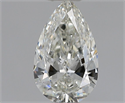Diamante Natural 0.40 quilates, De pera , Color H, claridad VVS1 y certificado GIA
