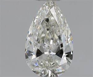 Foto Diamante Natural 0.40 quilates, De pera , Color H, claridad VVS1 y certificado GIA de