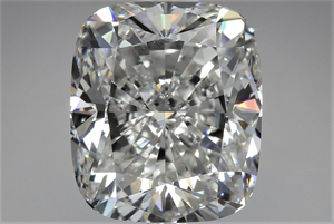 Foto Diamante Natural 5.01 quilates, Del cojín , Color H, claridad VS1 y certificado GIA de