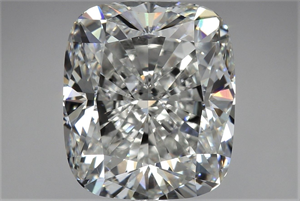 Foto Diamante Natural 5.01 quilates, Del cojín , Color H, claridad VS1 y certificado GIA de