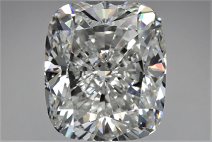 Foto Diamante Natural 5.01 quilates, Del cojín , Color H, claridad VS1 y certificado GIA de