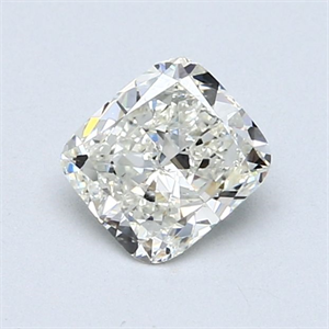 Picture of Natural Diamond 0.80 Carats, Cushion with  Cut, J Color, SI2 Clarity and Certified by GIA