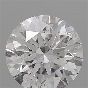 Picture of Natural Diamond 0.50 Carats, Round with Excellent Cut, E Color, I1 Clarity and Certified by IGI