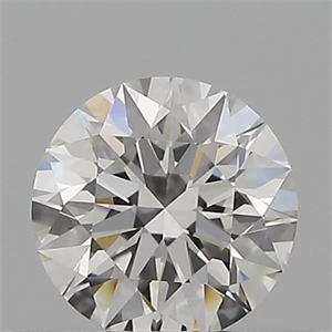 Foto Diamante Natural 0.41 quilates, Redondo , Color G, claridad IF y certificado GIA de