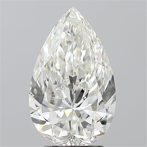 Foto Diamante Natural 3.01 quilates, De pera , Color I, claridad SI1 y certificado GIA de