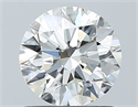 Diamante Natural 0.90 quilates, Redondo , Color I, claridad VVS2 y certificado GIA