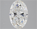 Diamante Natural 3.01 quilates, Ovalado , Color E, claridad VS2 y certificado GIA