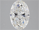 Diamante Natural 3.01 quilates, Ovalado , Color E, claridad VS2 y certificado GIA
