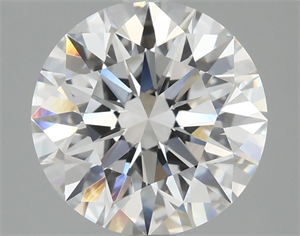 Picture of Lab Grown Diamond 3.07 Carats, Round with Ideal Cut, D Color, VVS2 Clarity and Certified by IGI