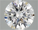 Del inventario de diamantes de laboratorio, 2.34 quilates, Redondo , Color E, claridad VS1 y certificado IGI