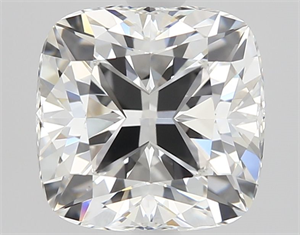 Foto Diamante Natural 1.54 quilates, Del cojín , Color F, claridad VS2 y certificado GIA de