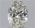 Natural Diamond 0.51 Carats, Oval with  Cut, I Color, VVS1 Clarity and Certified by GIA